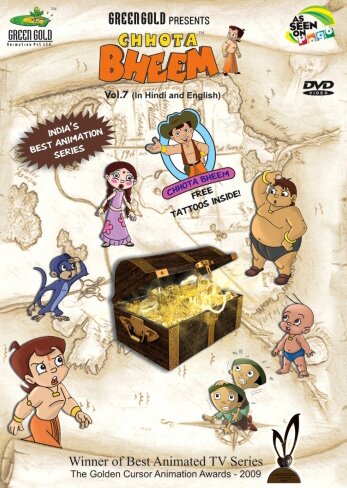 Chhota Bheem Vol 07 - Award Winning Animated Series DVD