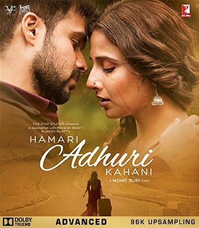 Hamari Adhuri Kahani - 2015 (Hindi Blu-ray)