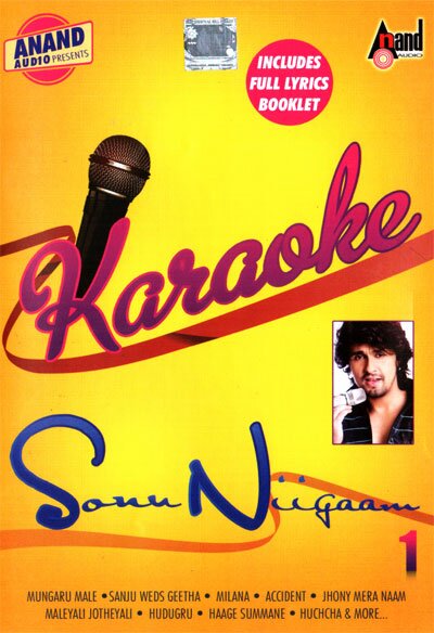 New Karaoke Vol 1 - Sonu Nigam Solo Kannada Songs MP3 CD